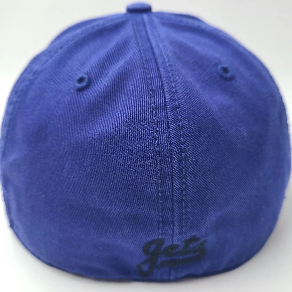 Columbus Jets Hat Fitted M 47 Brand Franchise Blue Red MiLB Baseball Defunct Men